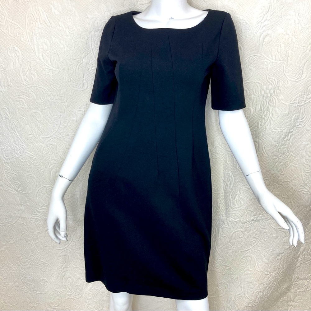 Lafayette 148 Ponte Elbow Sleeve Dress